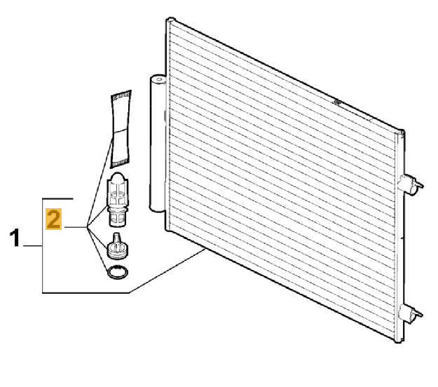 Afbeeldingen van Airconditioning droger Alfa Romeo KIT