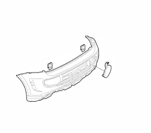 Afbeeldingen van ACHTERBUMPER EVO ABARTH