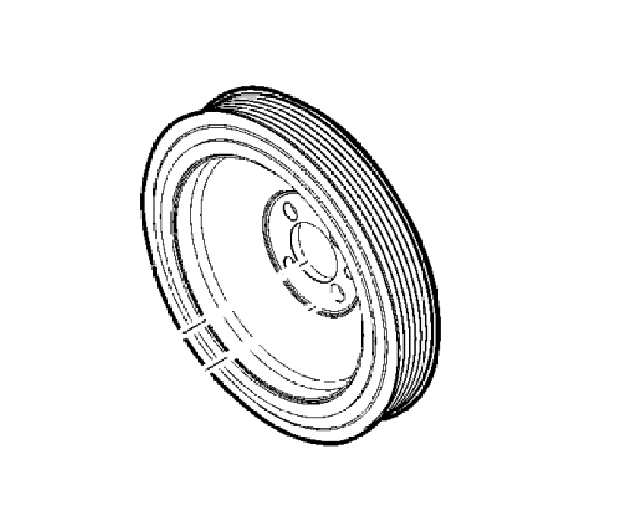 Picture of PULLEY CRANKSHAFT