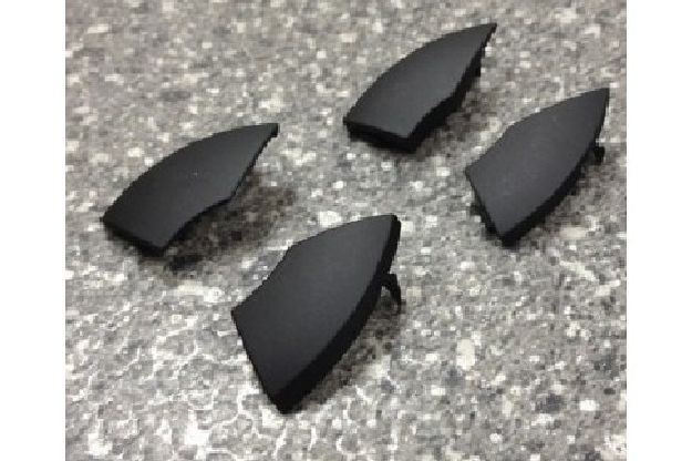 Afbeeldingen van AFDEKDOPJESSET AUTORADIO ZWART