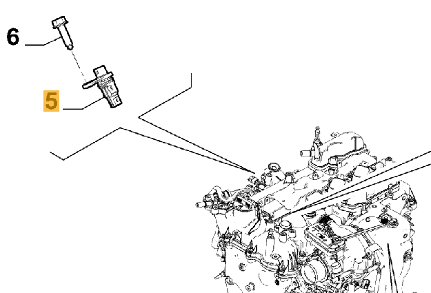 Picture of SENDING UNIT ENGINE RPM SENSOR