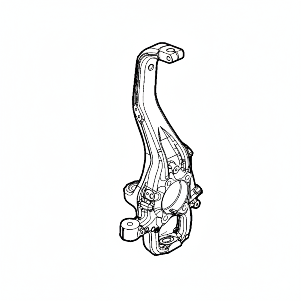 FIAT GROUP - LEFT KNUCKLE - 50563141