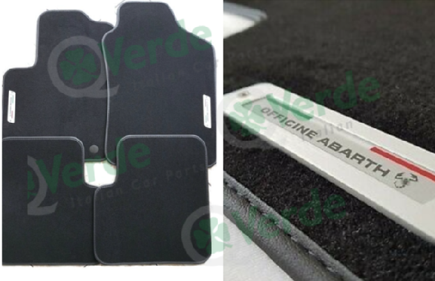 Picture of ABARTH 500 FROM 2016- MANUAL, ORIGINAL CAR MATS SET