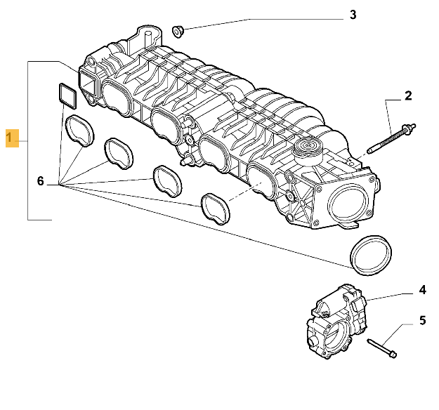 Picture of INTAKE MANIFOLD REMANUFACTURED