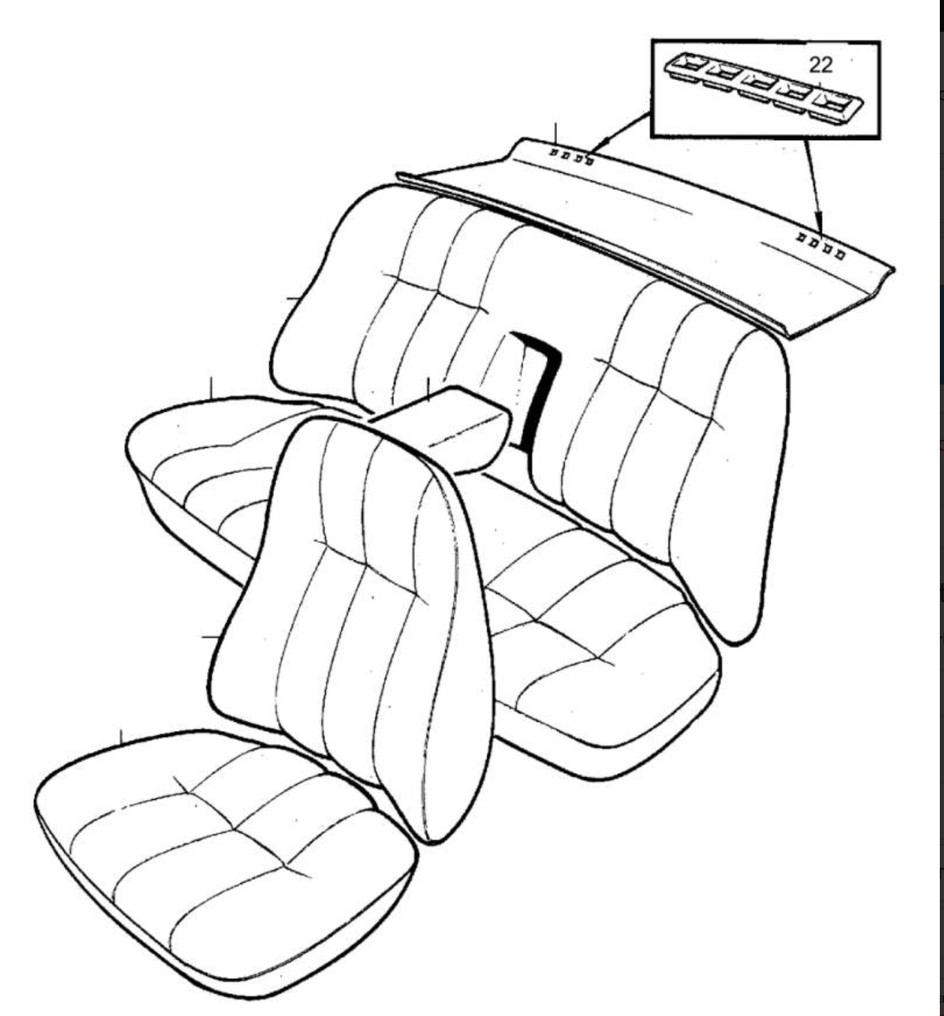 VOLVO - UPHOLSTERY - 1313813 VOLVO - UPHOLSTERY - 1313813