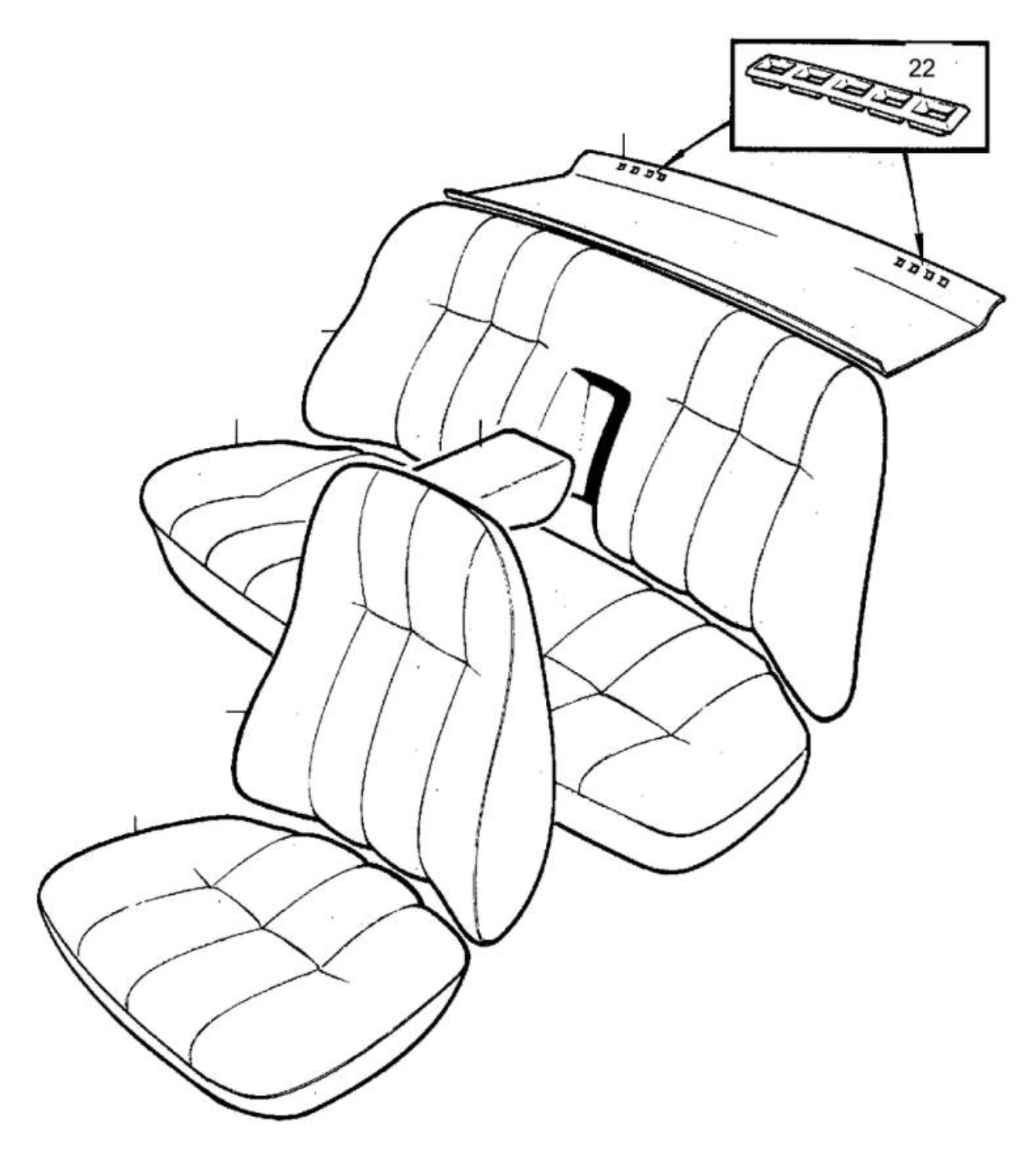 VOLVO - UPHOLSTERY - 1313816 VOLVO - UPHOLSTERY - 1313816