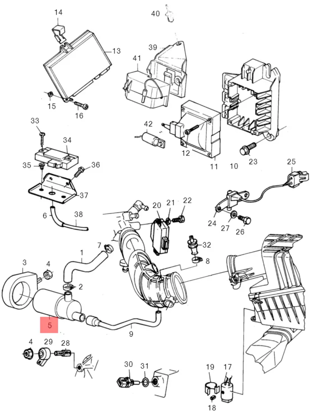 VOLVO - AIR CONTROL MECHANISM - 1389618 VOLVO - AIR CONTROL MECHANISM - 1389618