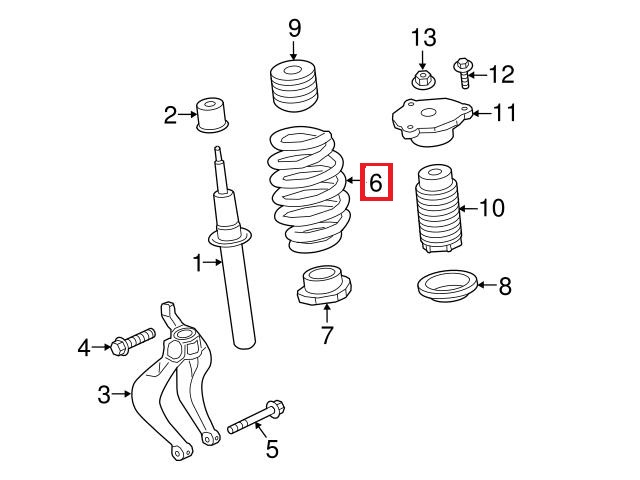 VOLVO - FRONT SPRING - 31476086 VOLVO - FRONT SPRING - 31476086