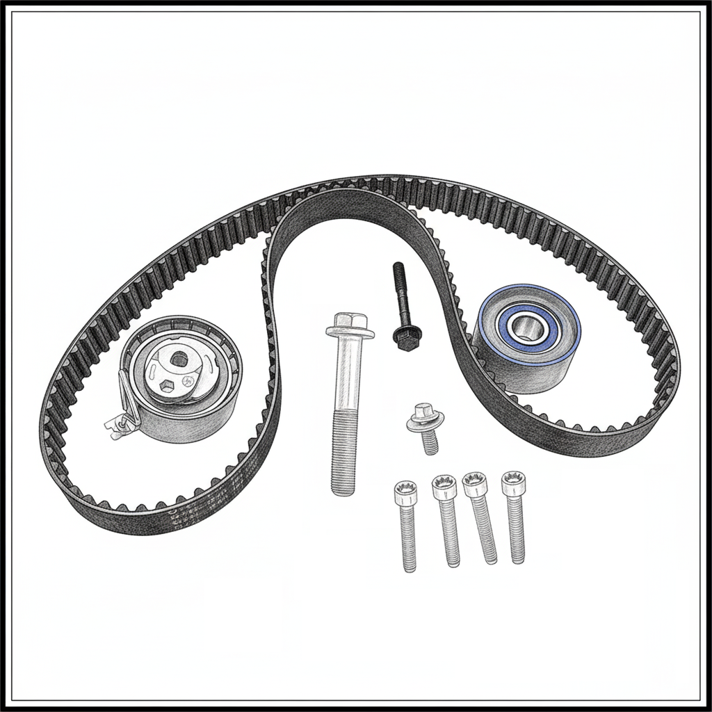 VOLVO - TIMING BELT KIT - 32213096