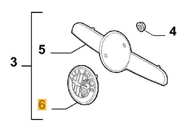 Afbeeldingen van EMBLEEM SCHILD AR LOGO