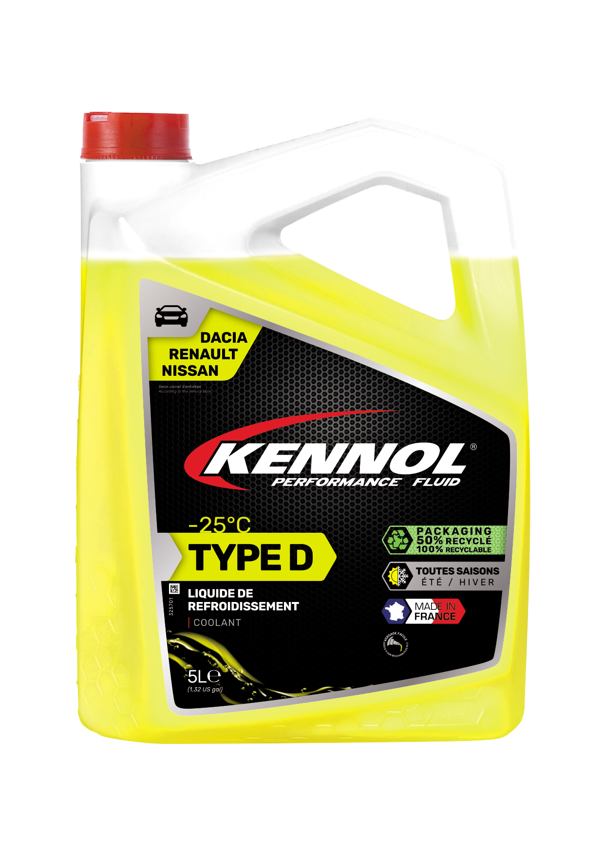 KENNOL - TYPE D -25gr C 5L - 178673