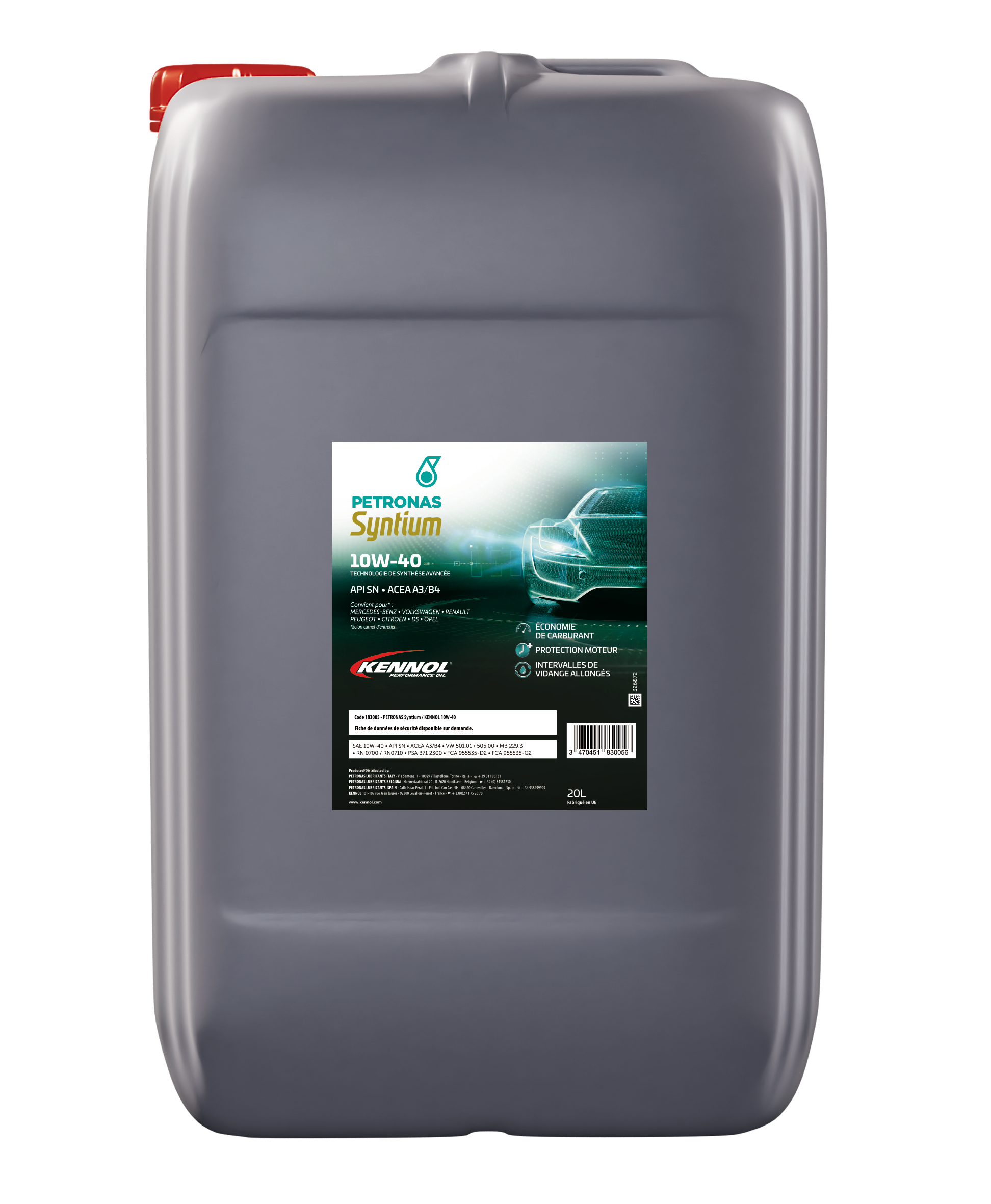 KENNOL - PETRONAS 10W-40 20L - 183005
